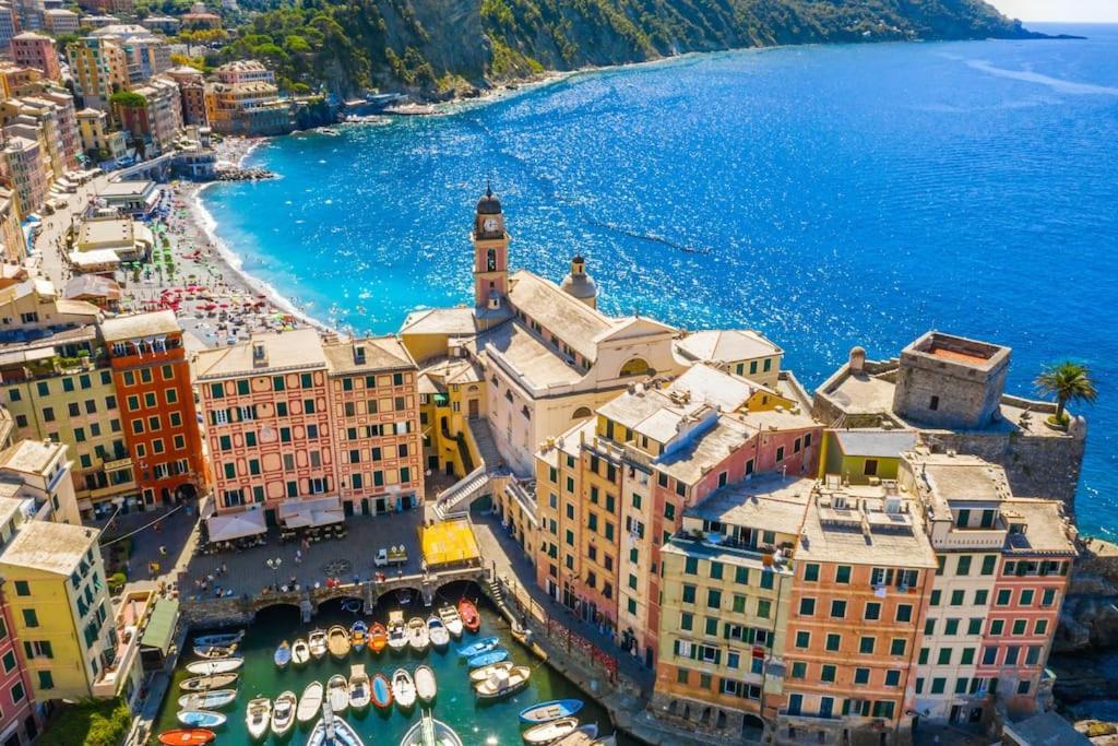 Camogli In Love La Casetta Sul Mare Bagian luar foto